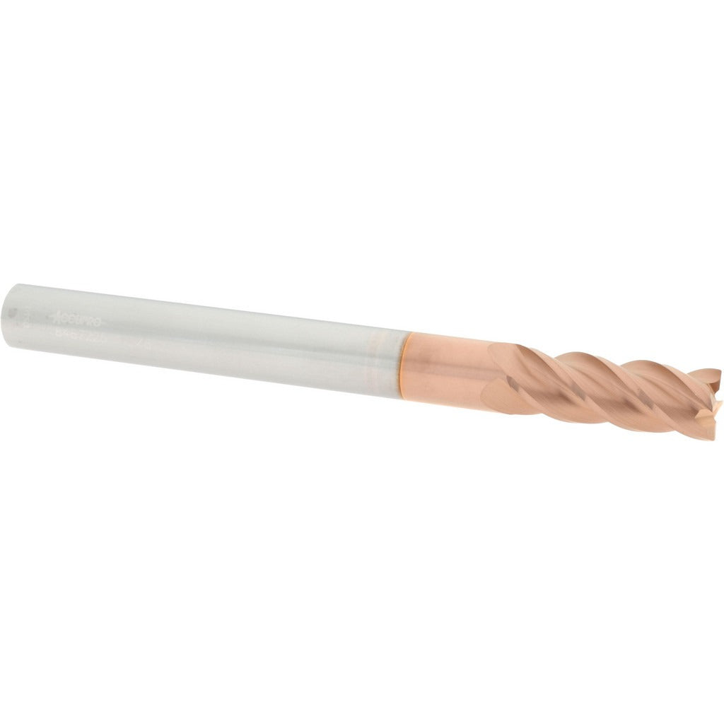 ACCUPRO Accupro 12183532 Corner Radius End Mill 3/8 in 4 Flute Ticn