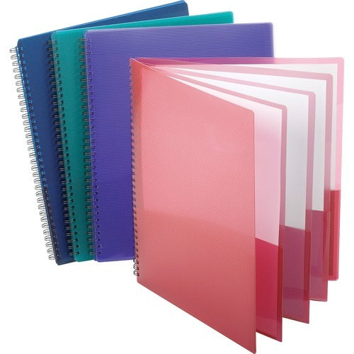 OXFORD Oxford OXF5740404 Poly Folder 8 Pocket 200 Sheet