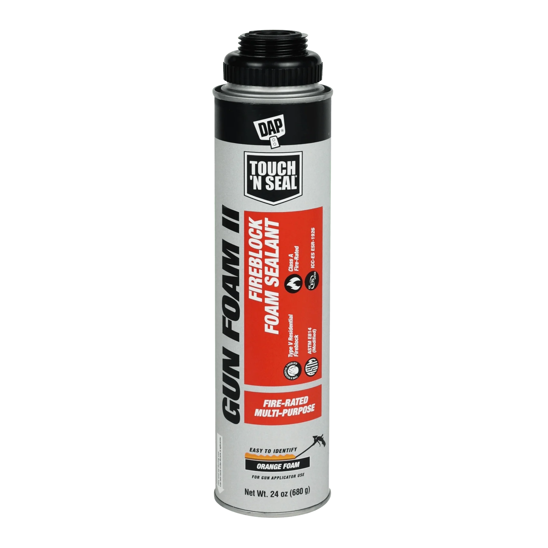 DAP DAP 00121 DAP GFII Fire Block Gun Foam Sealant Orange 24oz