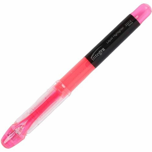 INTEGRA Integra ITA33312 Liquid Ink Highlighter Chisel Tip 12pk