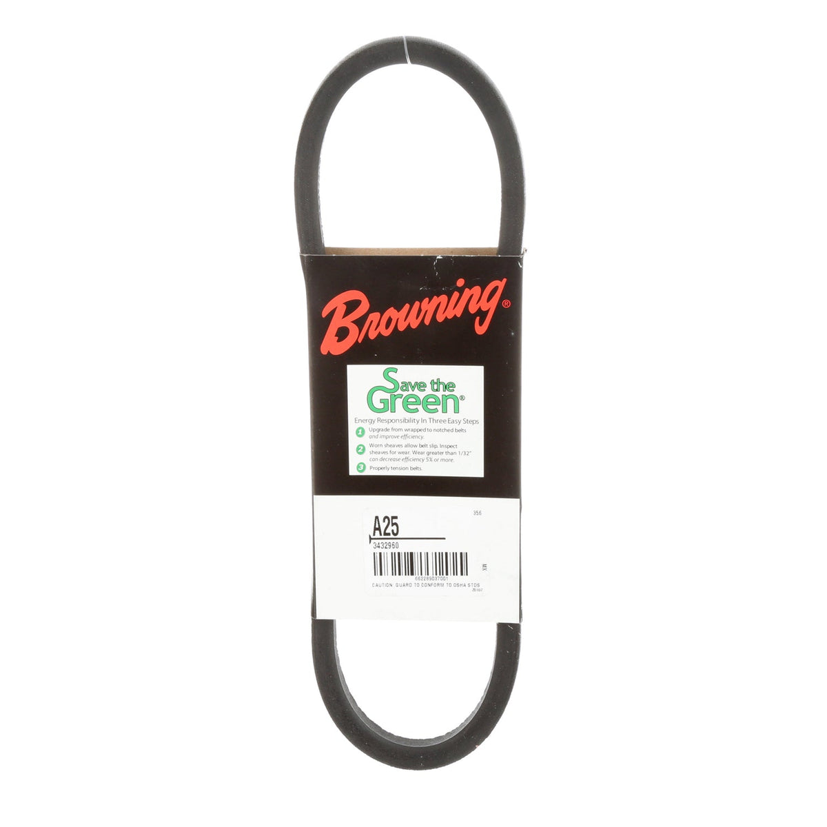 Browning A25 Super Gripbelt 26.3 Pitch 27.2 inches Length Replacement for P463-A25