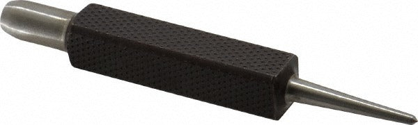 STARRETT Starrett 51278 Center Punch 1/16 in Steel Knurled Grip
