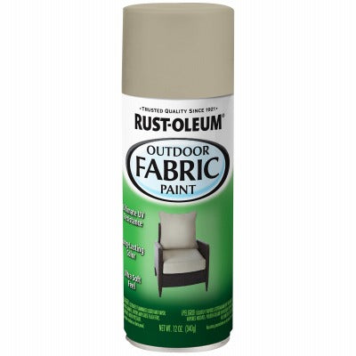 RUST-OLEUM Rust-oleum 358839 Outdoor Fabric Paint 12 Oz Gray
