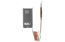 Johnson Controls A28AA-29C Thermostat 2 SPDT Adjustable Interstage -30 to 100 Degrees Fahrenheit