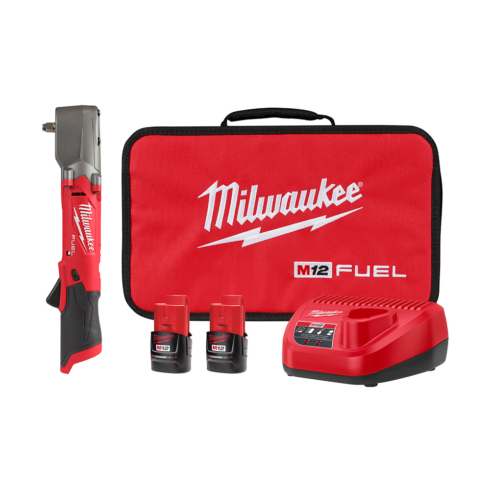 Milwaukee 2564-22 M12 FUEL 3/8 Right Angle Impact Wrench Kit