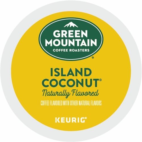 KEURIG Green Mountain GMT6720CT Island Coconut K-cups 24ct 4pk