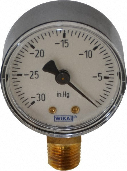 WIKA Wika 4252901 Pressure Gauge 0-30 Psi 2 in Dial Npt Lower