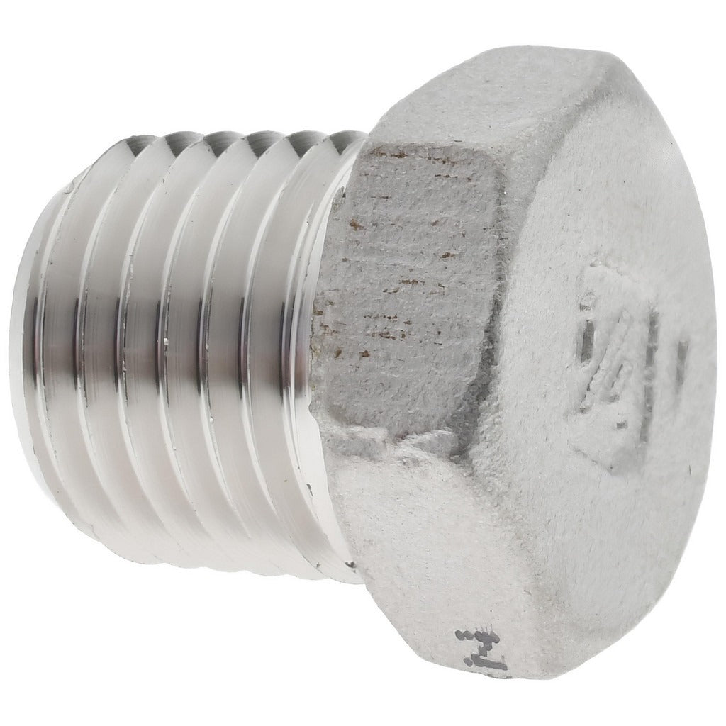 VALUE COLLECTION Value Collection 6HP1/4 Hex Pipe Plug 1/4 Inch Mnpt 316 Ss
