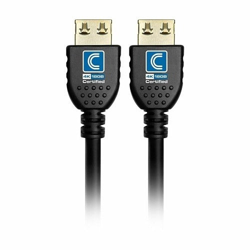 COMPREHENSIVE Comprehensive NFHD18G-18INPROBLK Nanoflex Hdmi 18G Cable 18 in