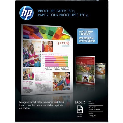 HP Hewlett-packard HEWQ6611A Glossy Laser Paper 8.5x11 150 Pack