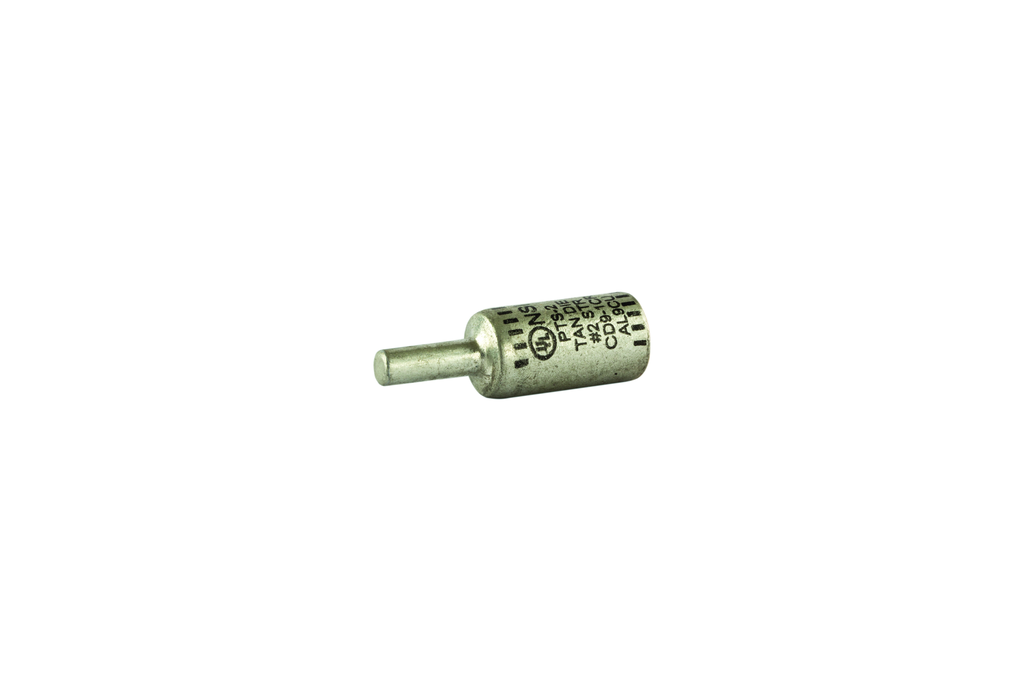 NSI Industries PTS2 Solid Pin Terminal 2 AWG 1-Conductor