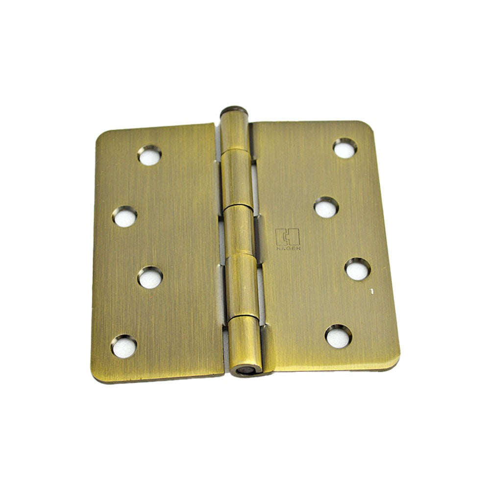 HAGER Hager Hinge RC17414ANEA14 Full Mortise Hinge 4x4 Antique Nickel
