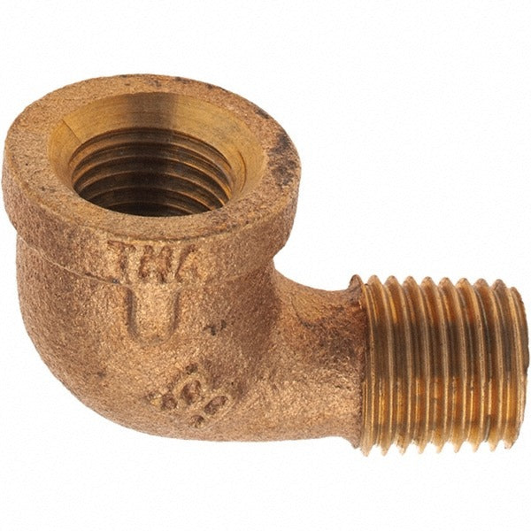 MERIT BRASS Merit Brass XB103-04 Brass 90 Street Elbow 1/4 in