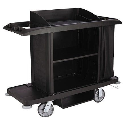 BSC PREFERRED Bsc Preferred RUB197 Janitorial Housekeeping Cart