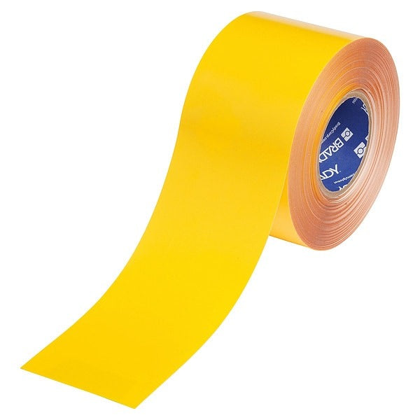 BRADY Brady 177016 Floor Marking Tape Yellow 4 in 100 Ft