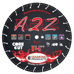 Diamond Products 21511 4-1/2X.080X7/8 A2Z Vacuum Bonded High Speed Hand Saw Specialty Diamond Blade