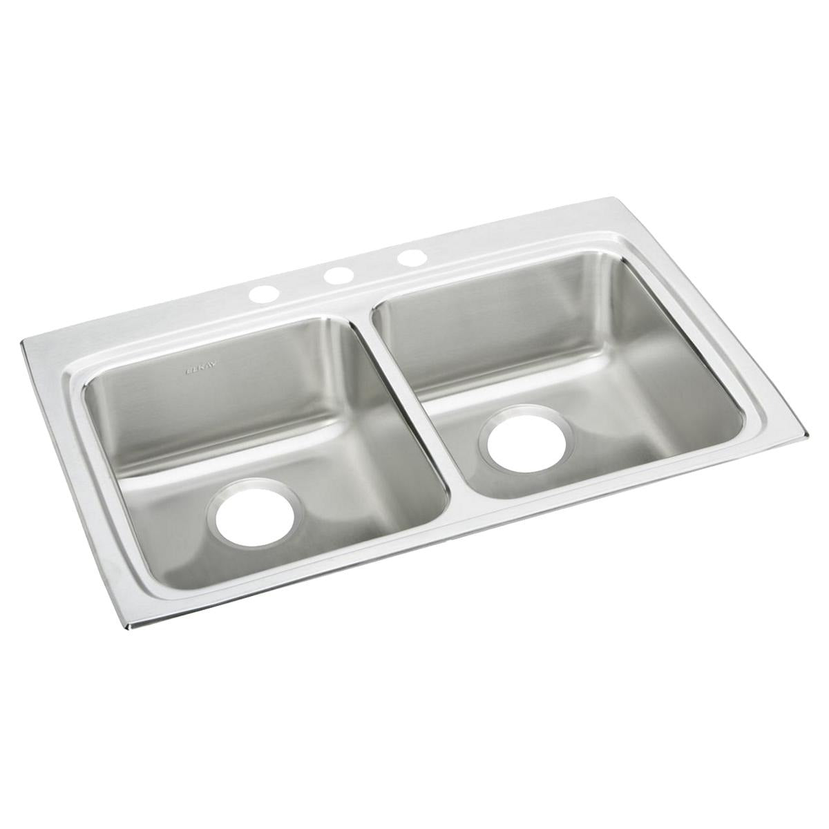 BSC PREFERRED Bsc Preferred LRAD3322603 Drop-in Kitchen Sink Dual Bowl