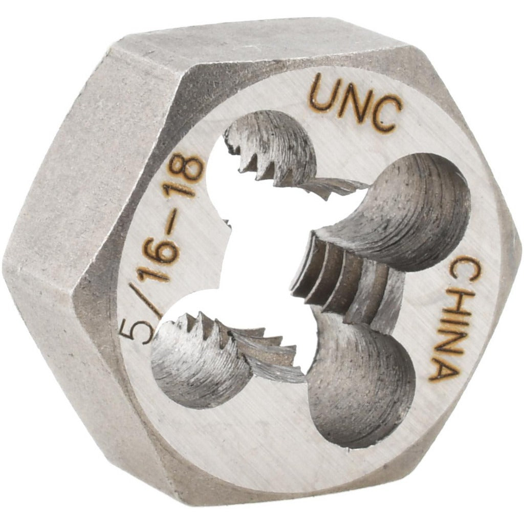 VALUE COLLECTION Value Collection 365-0201 Hex Rethreading Die 5/16-18 Unc