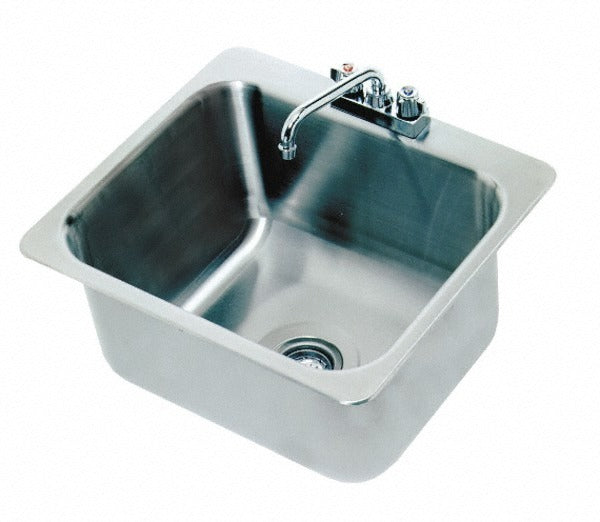 ADVANCE TABCO Advance Tabco DI-1-2012 Drop-in Sink 20 Gauge Stainless Steel