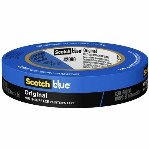 3M 3M MMM209024NC Scotchblue Painters Tape 1in X 60yd