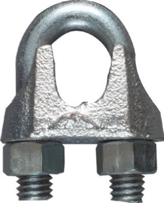 NATIONAL HARDWARE National Mfg N248-328 Zinc Wire Cable Clamp 1/2 in