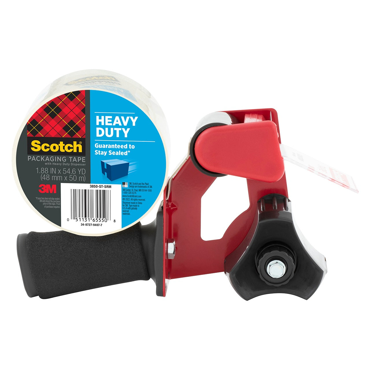 3M 3M 7100288393 Scotch Heavy Duty Packaging Tape Dispenser ST-181 1 Dispenser