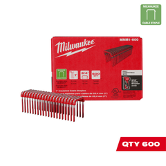 Milwaukee MNM1-600 1 Insulated Cable Staples 600 Count Package