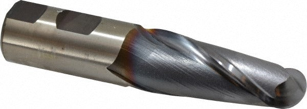 CLEVELAND CONTROLS Cleveland C39040 Ball End Mill 1 in 2 Flute Hss Ticn