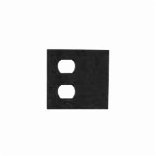 MULBERRY METAL PRODUCTS Mulberry Metal Products 86542 2-Gang Duplex/Blank Wallplate (4.5 in H x 4.562 in W) 09532786542