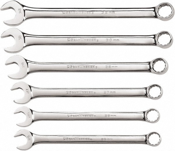 GEARWRENCH Gearwrench 81922 6 Piece Metric Combination Wrench Set