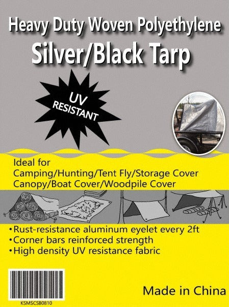 VALUE COLLECTION Value Collection KSMSCSB3040 Tarp 30x40 Ft Black Silver