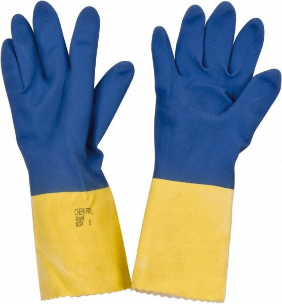 ANSELL Ansell 192243 Chemical Resistant Gloves Medium Latex