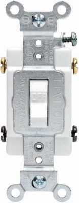 LEVITON Leviton Mfg Co S08-CS220-2WS 2-pole Toggle Switch 20A