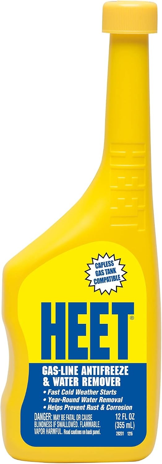 HEET Heet 28201 Gas-Line Antifreeze and Water Remover (12 fl. oz.)