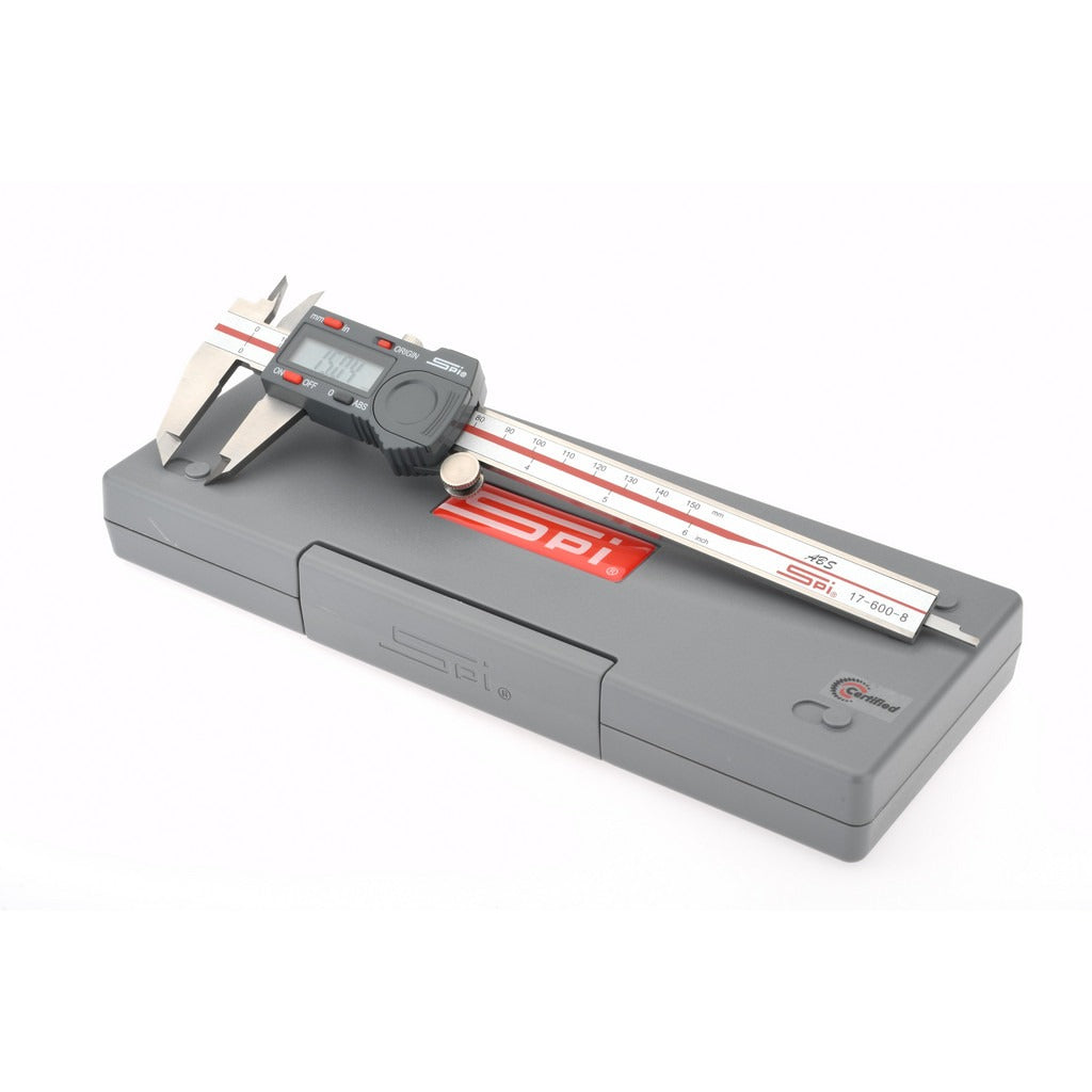 SPIROTHERM Spi MS677110 Electronic Caliper 0-6 in Stainless Nist