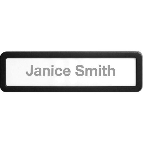 LORELL Lorell LLR80669 Cubicle Nameplate Panel Wall Mount