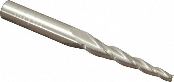 KYOCERA SGS PRECISION TOOLS Sgs 32321 Tapered End Mill 3-flute Solid Carbide Square End