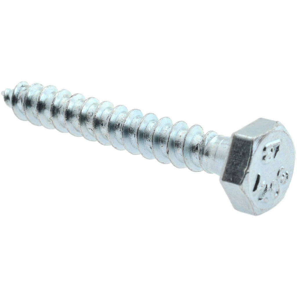 VALUE COLLECTION Value Collection 486124PS Hex Head Lag Screw 1/4 in Zinc