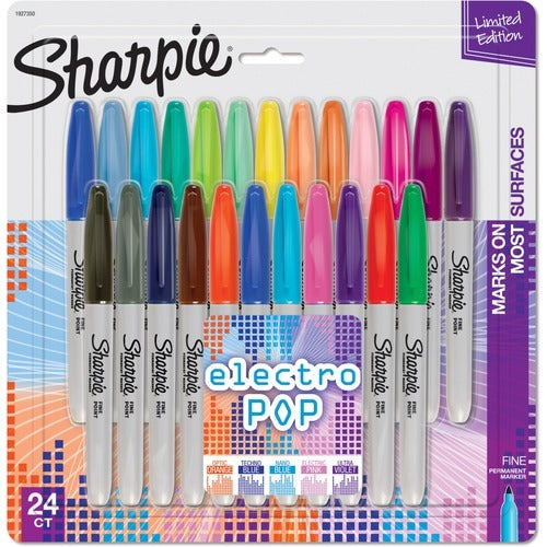 SHARPIE Newell Brands SAN1927350 Fine Point Permanent Markers 24pk