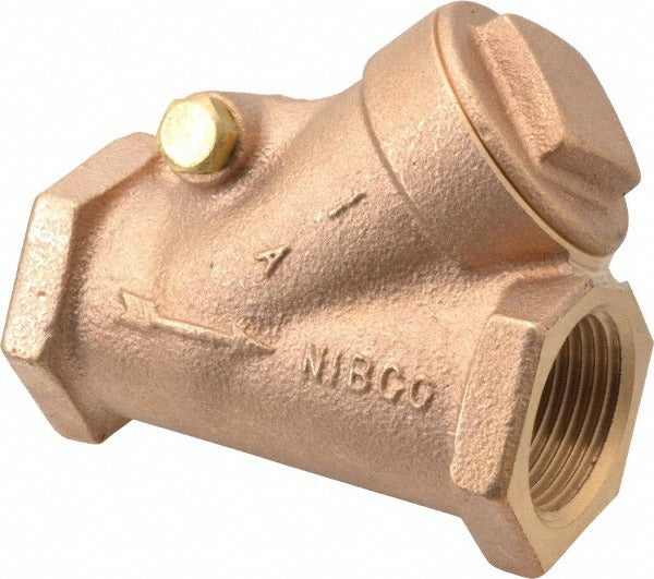 NIBCO Nibco NL7500A 1 Inch Y-pattern Check Valve Fnpt 200 Psi