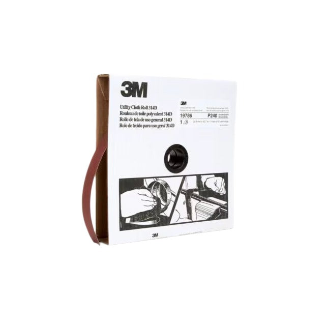3M 3M 7000118545 Utility Cloth Roll 314D (2 in x 50 yd, 5 per case)