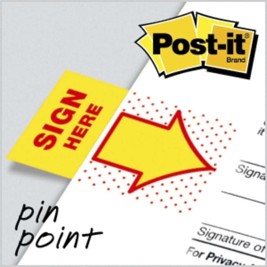 3M 3M MMM680SH2 Page Marker 1 in x 1.7 in (2 pads of 50 sheets) 680-SH2