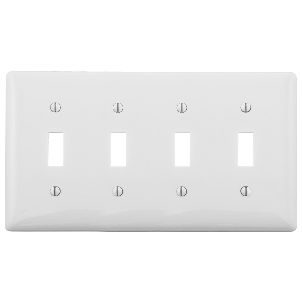 HUBBELL WIRING NP4W TOGGLE SWITCHES
