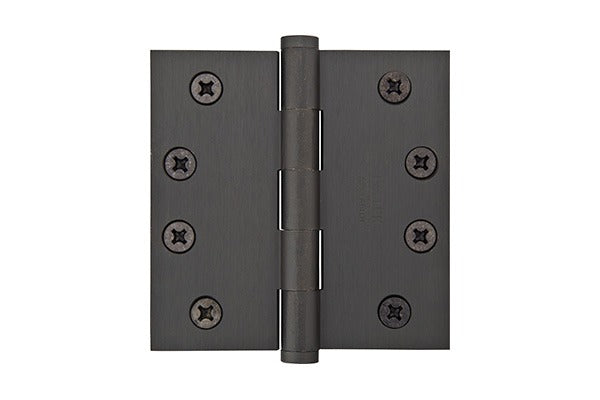 EMTEK Emtek 96214US10B Solid Brass Heavy Duty Hinge 4x4 Oil Rubbed Bronze