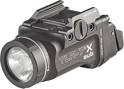 STREAMLIGHT Streamlight 69404 TLR-7 X Sub Gun Light 500-550 Lumens (2.51 in) 69404