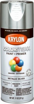 KRYLON Krylon K05590007 Silver Metallic Spray Paint 12 Oz