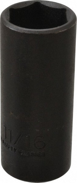 PROTO Proto J7722HT Impact Socket 3/8 in Drive 11/16 in 6-point