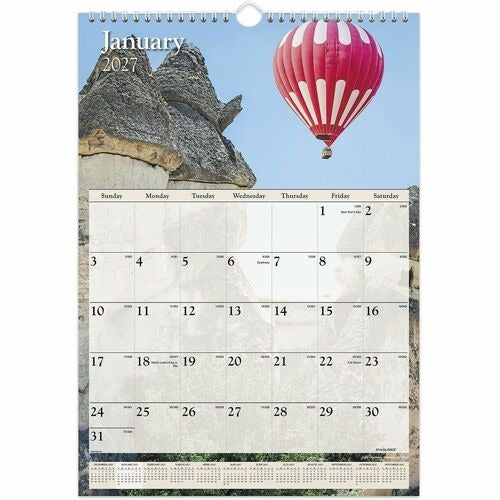 AT-A-GLANCE At-a-glance AAGDMW20028 Monthly Wall Calendar 12x17