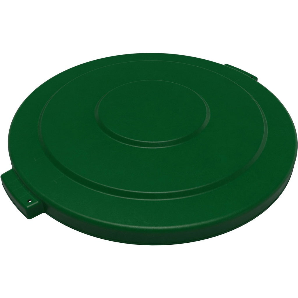 CARLISLE HARDCAST Carlisle 84104509 Flat Round Recycling Lid 44 Gal 3 Pack