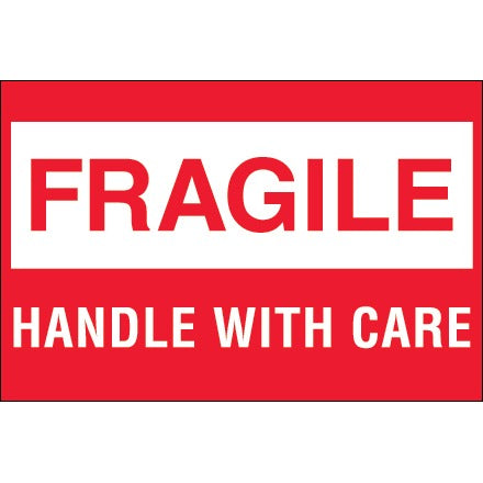 BSC PREFERRED Bsc Preferred DL1051 Handling Instruction Labels